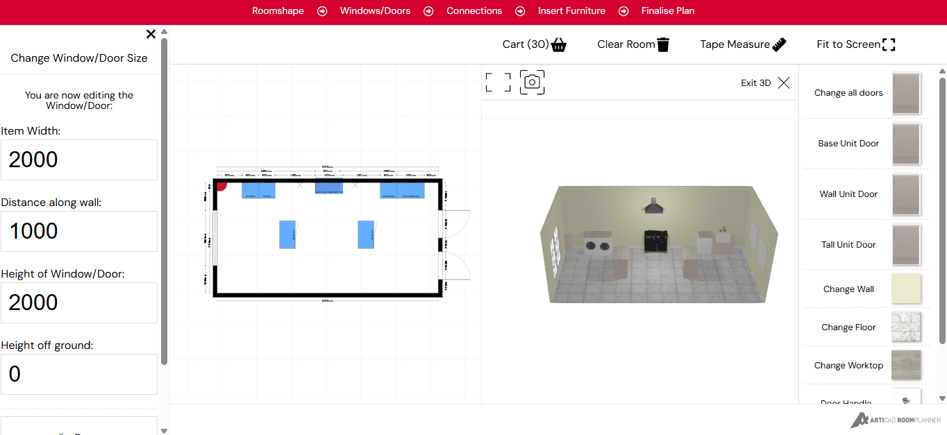 Online Kitchen Planner