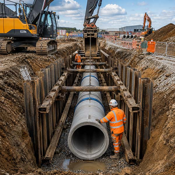 Deep Drainage Installation