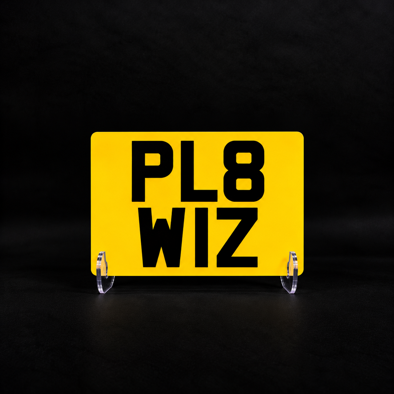 Standard Motorcycle Plate