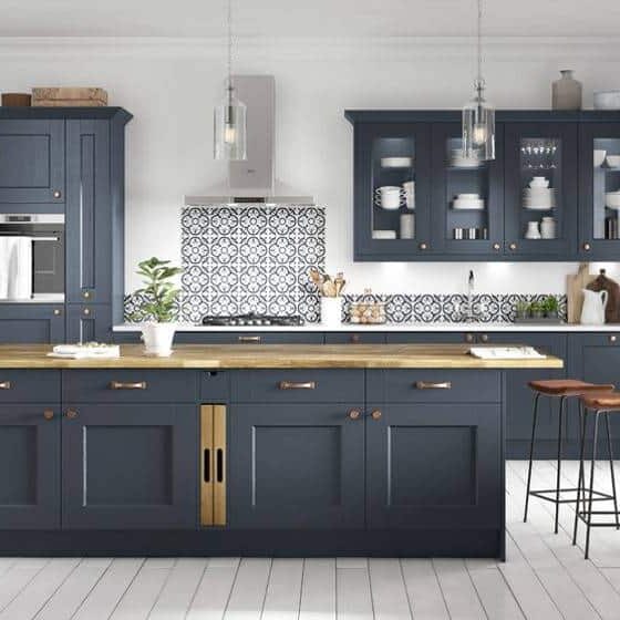 Ashbourne Indigo fitted kitchen