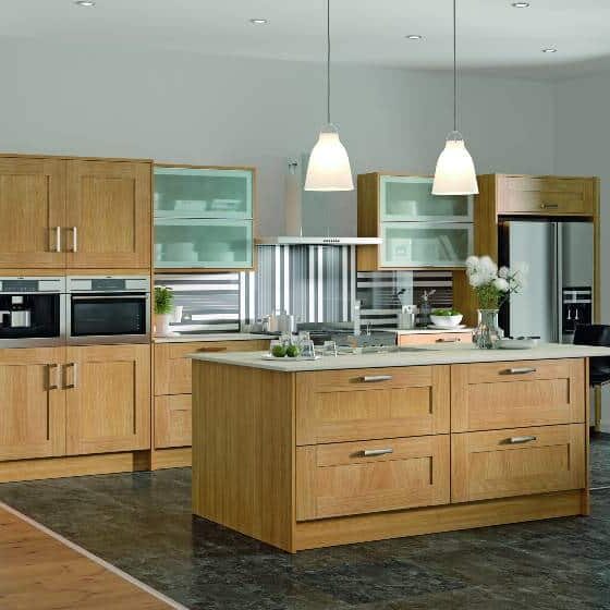 Oakham fitted kitchen with island